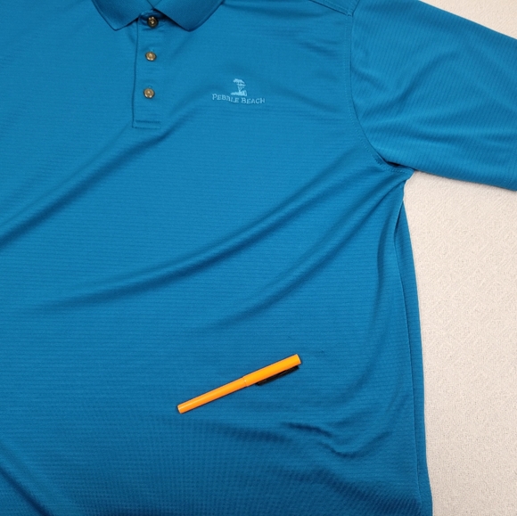 Men's Pebble Beach Performance Golf Polo Shirt - Picture 12 of 13